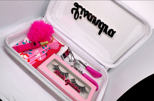 Eyelash kit,and personalized cosmetic bag.